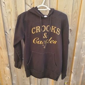 Womens Crooks and Castles hoodie. Medium